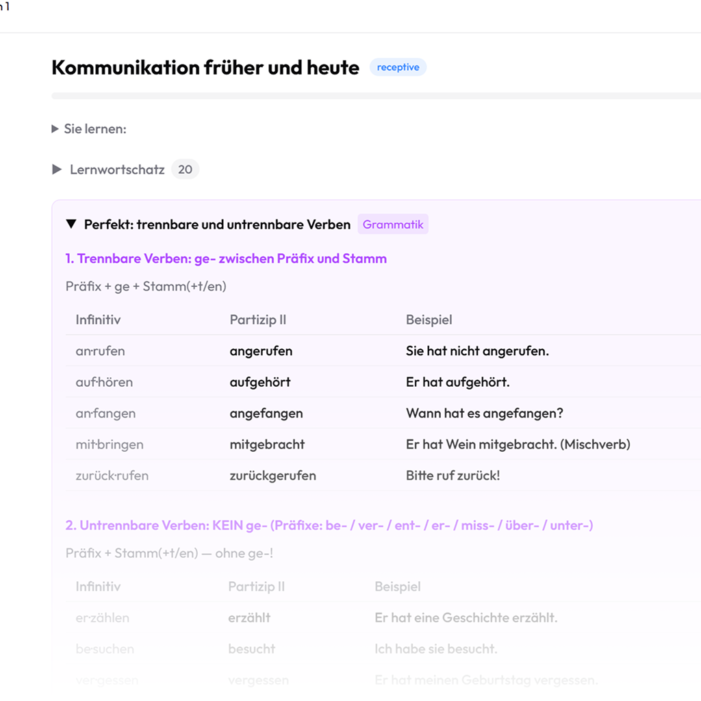 Grammar that sets the foundation