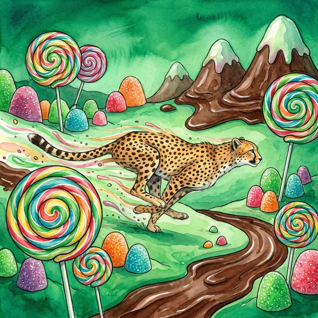 Memory palace scene for laufen