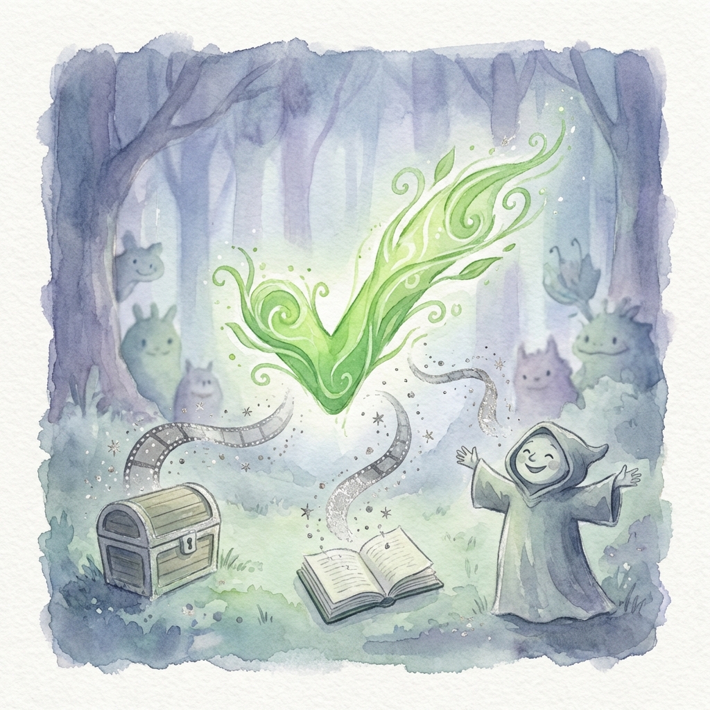 Memory palace scene for erlauben