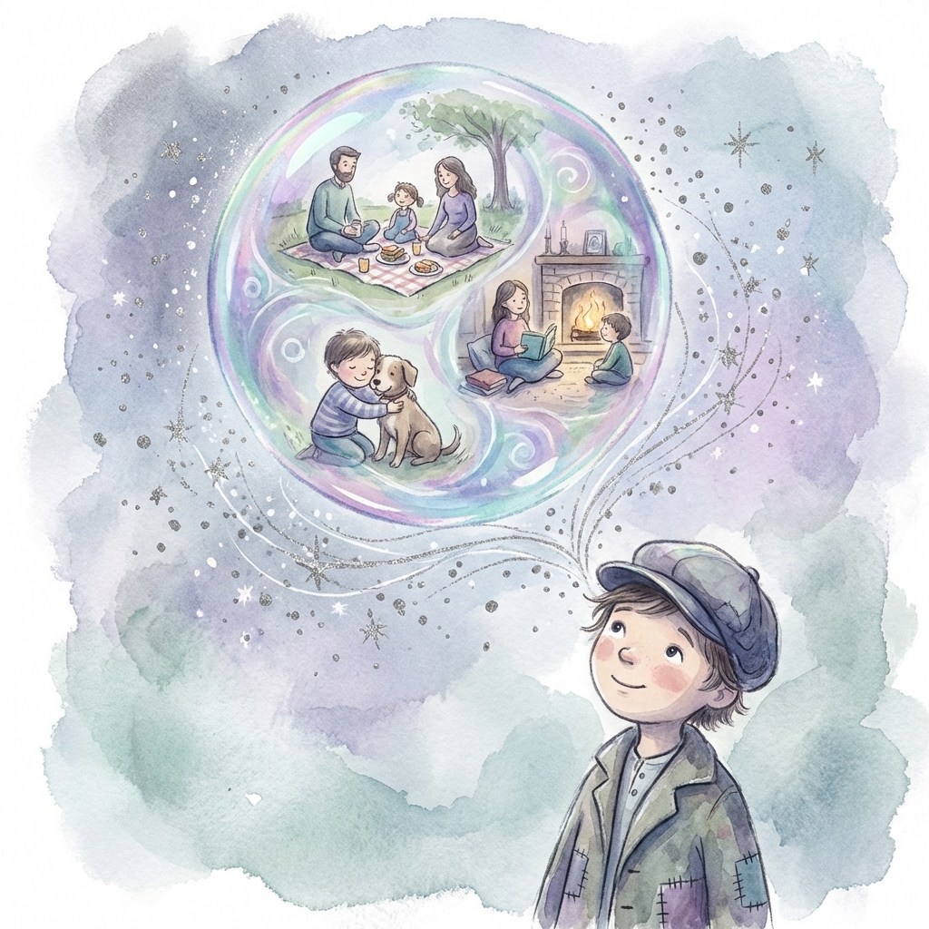 Memory palace scene for erinnern