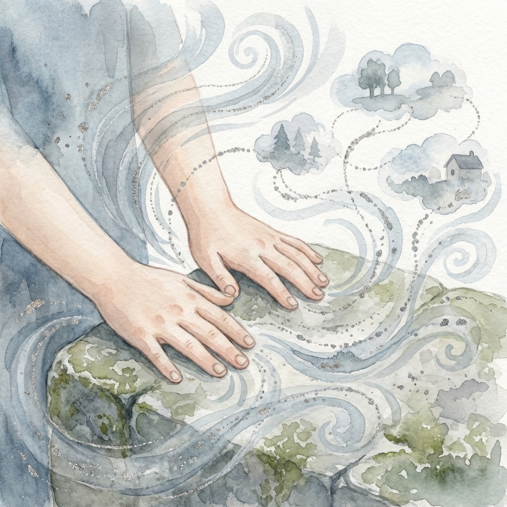 Memory palace scene for spüren