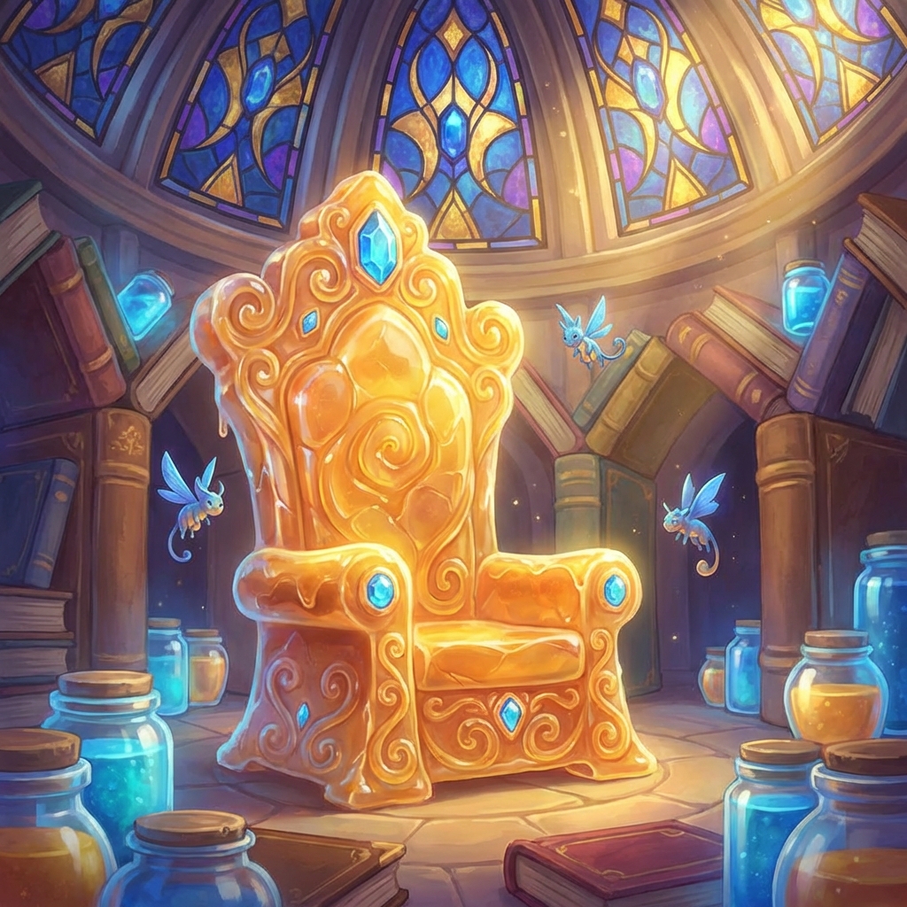 Memory palace scene for der Stuhl