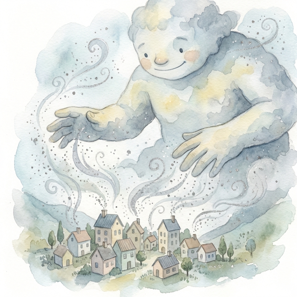 Memory palace scene for groß