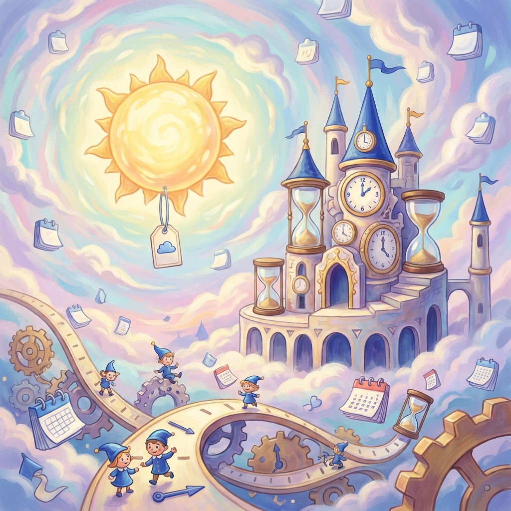 Memory palace scene for der Tag