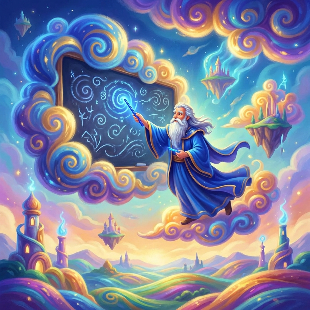 Memory palace scene for der Lehrer