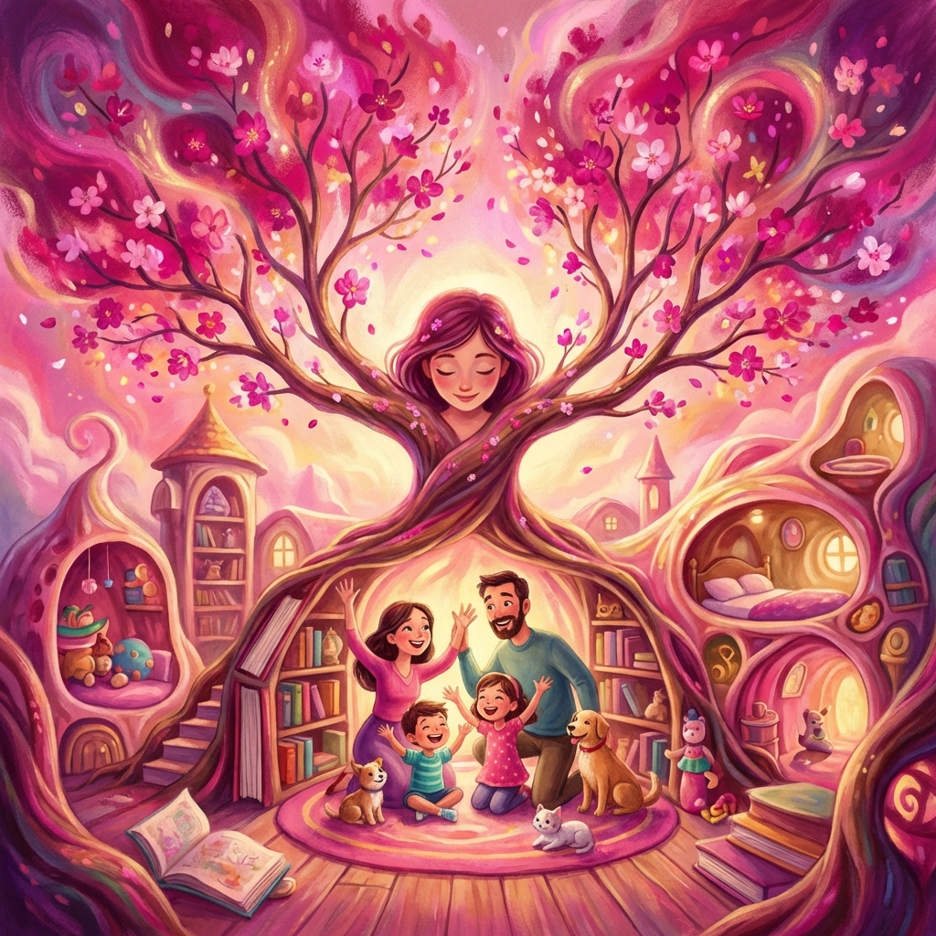 Memory palace scene for die Mutter