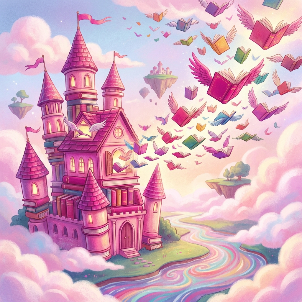 Memory palace scene for die Schule