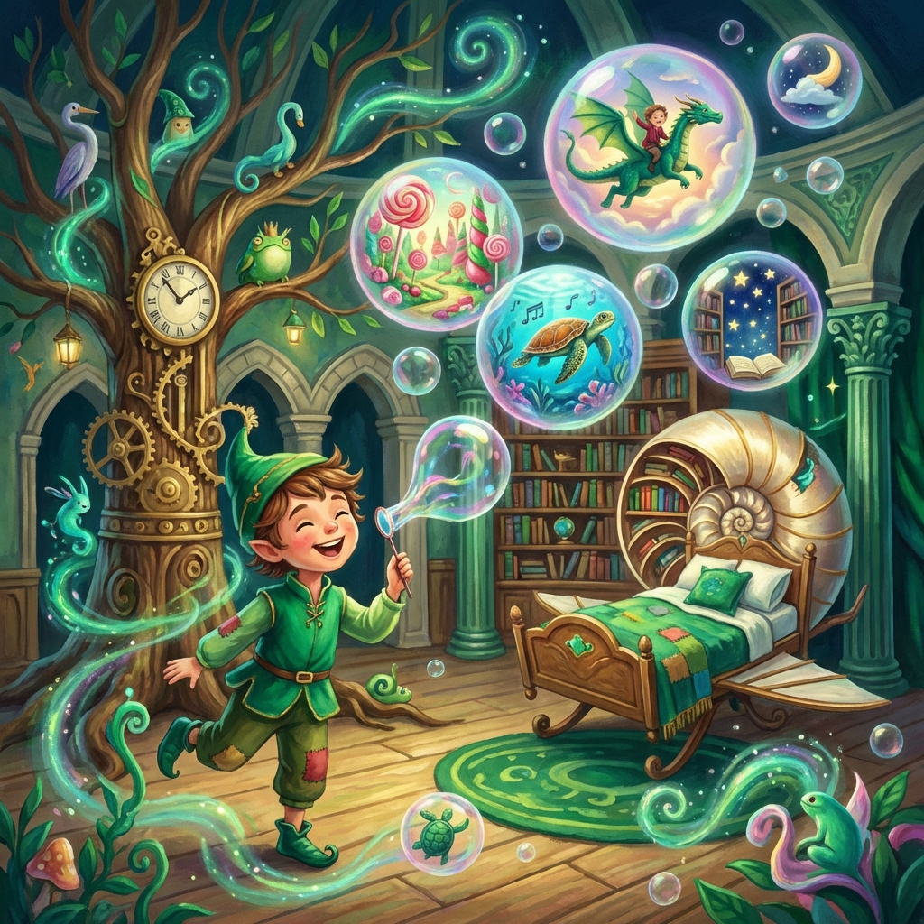 Memory palace scene for das Kind