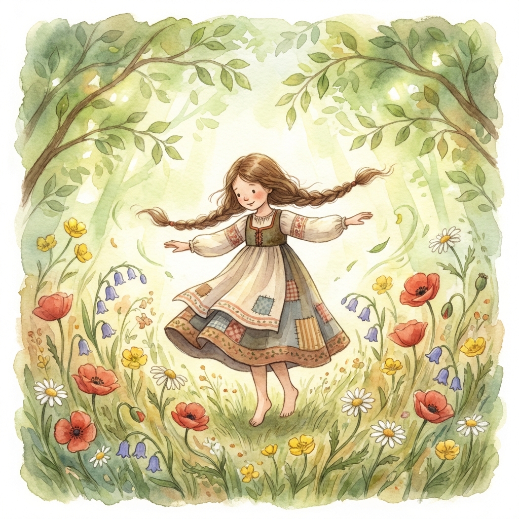 Memory palace scene for das Mädchen