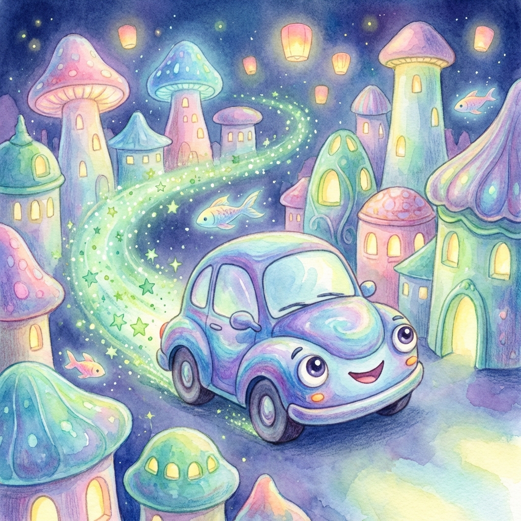 Memory palace scene for das Auto