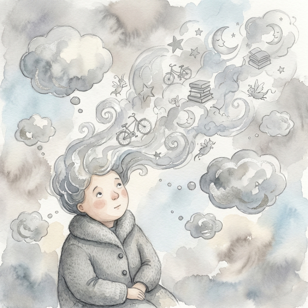 Memory palace scene for denken