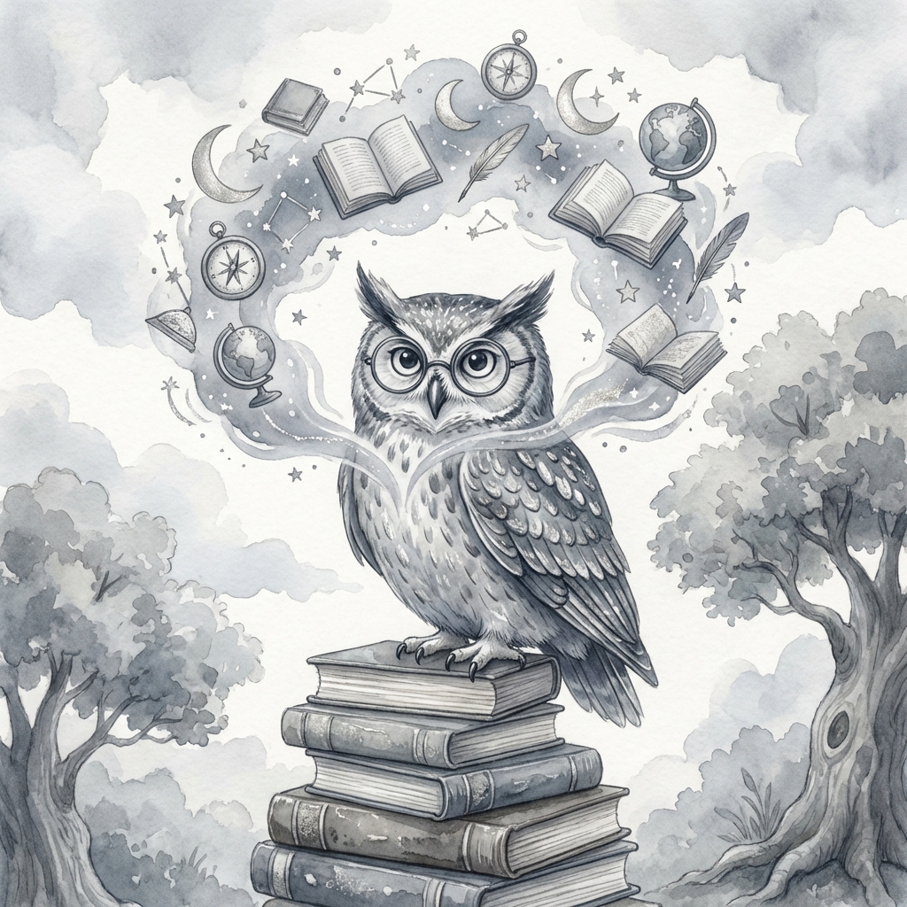 Memory palace scene for wissen