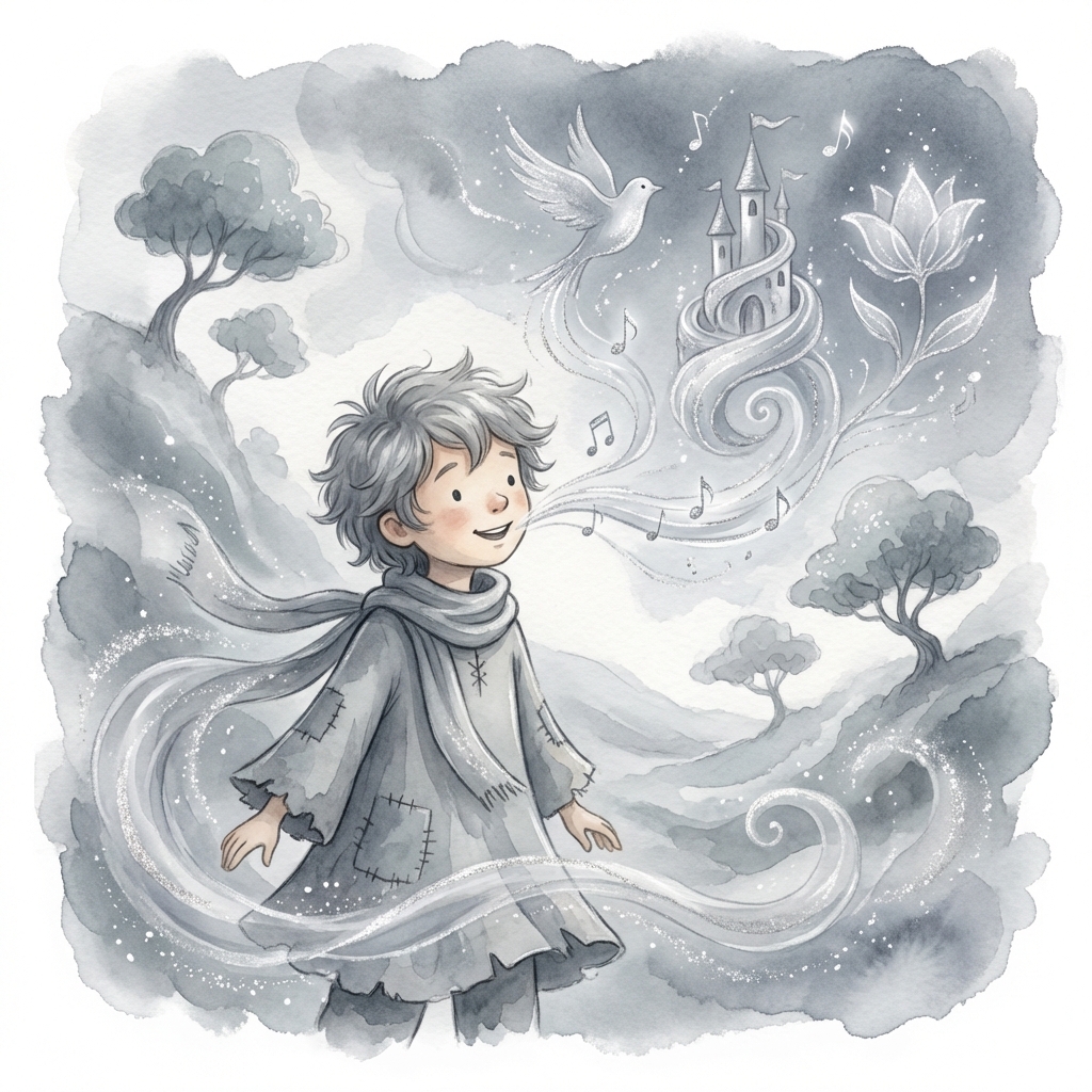 Memory palace scene for sprechen