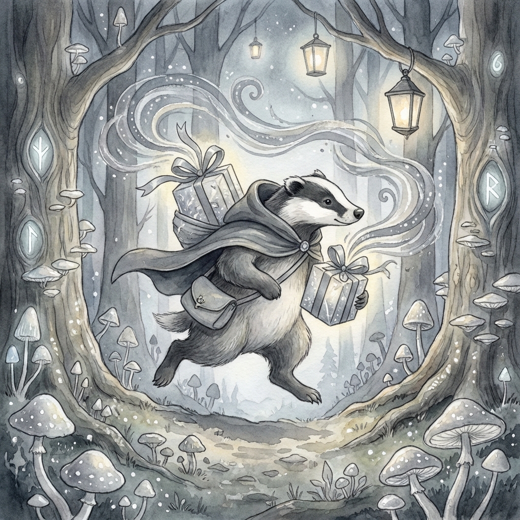 Memory palace scene for bringen