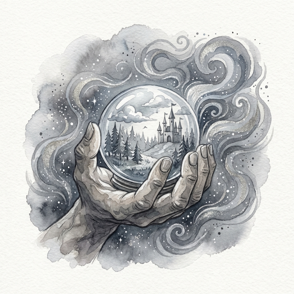 Memory palace scene for halten