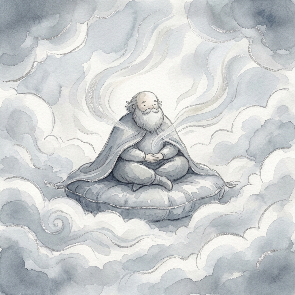 Memory palace scene for sitzen