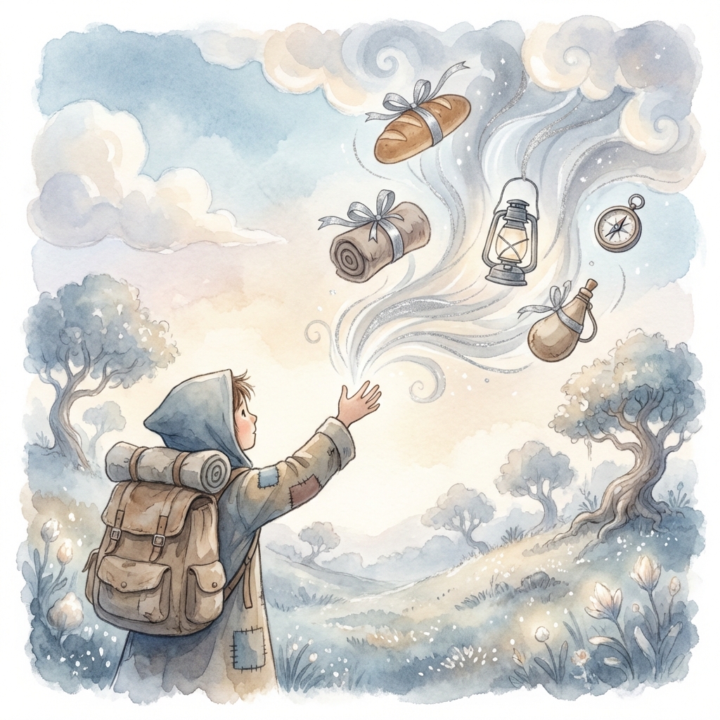 Memory palace scene for brauchen